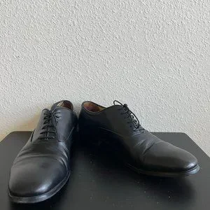 Giorgio Armani Men\'s Black Lace-Up Leather Dress Shoes Size 10.5 Giorgio Armani | Shoes | Giorgio Armani Mens Black Laceup  main image 3